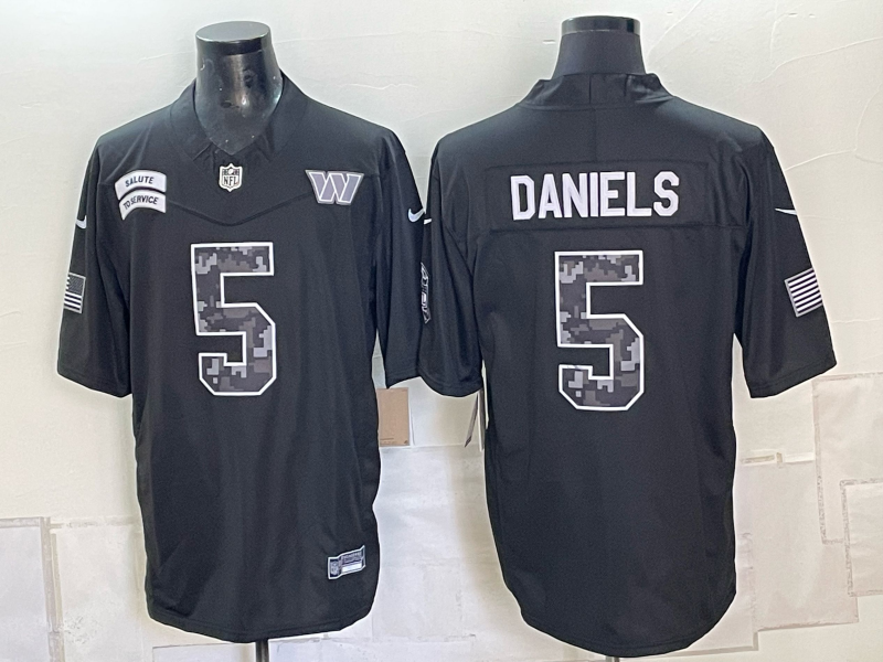 Men Washington Redskins #5 Daniels black Nike Limited NFL Jersey 102301->washington redskins->NFL Jersey